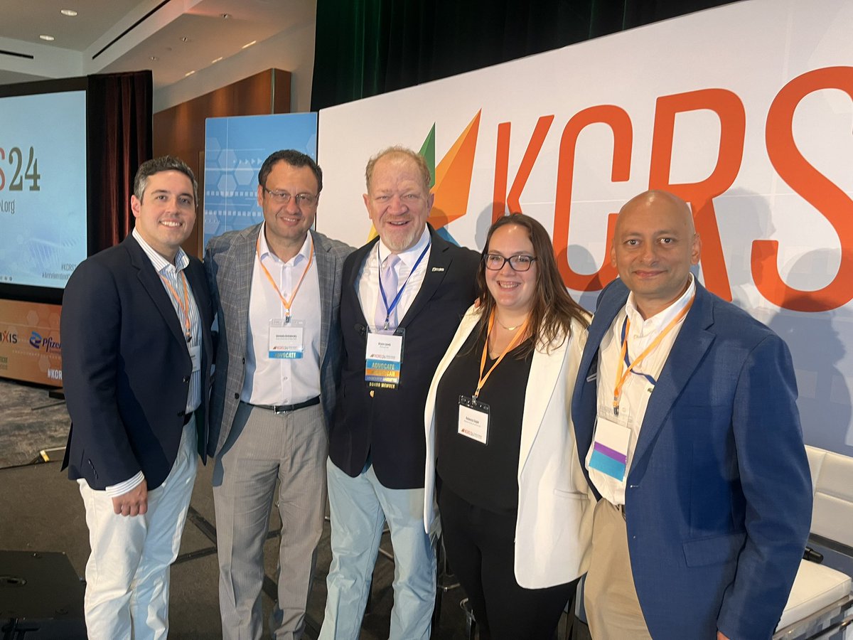 UroMADMD's tweet image. Just returned from #KCRS24. What an excellent meeting. Translational research ✅ kidney cancer advocacy ✅ seeing friends and thought leaders ✅ can’t wait for #KCRS25! @kidneycan @MedMol @BeckySagerMDPhD @advocatekidneys #GennadyBratslavsky