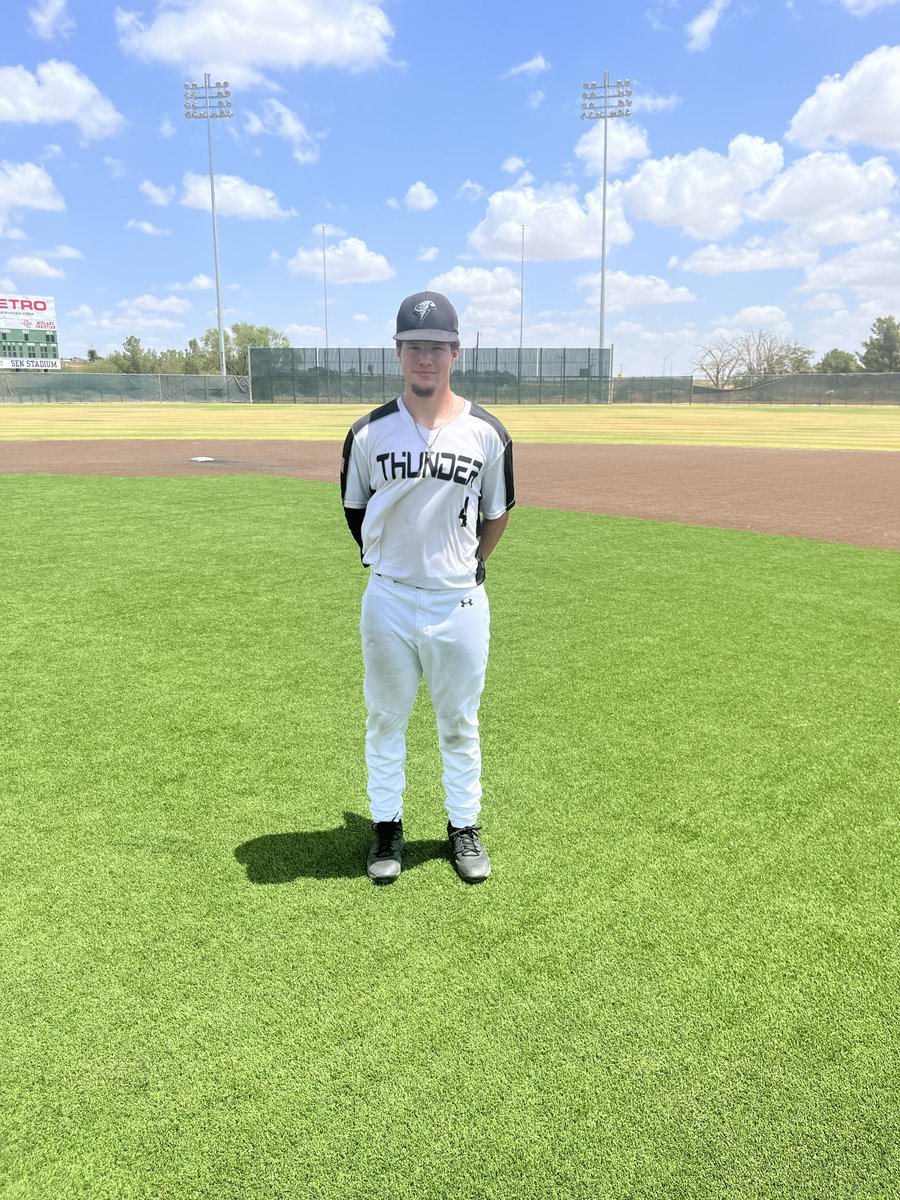 ✭Five Tool Texas✭ (@fivetooltexas) on Twitter photo F: <a href="/thunder_westTx/">WTX Thunder Baseball</a> Black 2025 5, Different Breed 2
PoG: <a href="/PopejoyCooper/">Cooper Popejoy</a> 7 IP, 11K, 2 ER
Notable: @vladimirecastro 2-3, 2 RBI F: <a href="/thunder_westTx/">WTX Thunder Baseball</a> Black 2025 5, Different Breed 2
PoG: <a href="/PopejoyCooper/">Cooper Popejoy</a> 7 IP, 11K, 2 ER
Notable: @vladimirecastro 2-3, 2 RBI