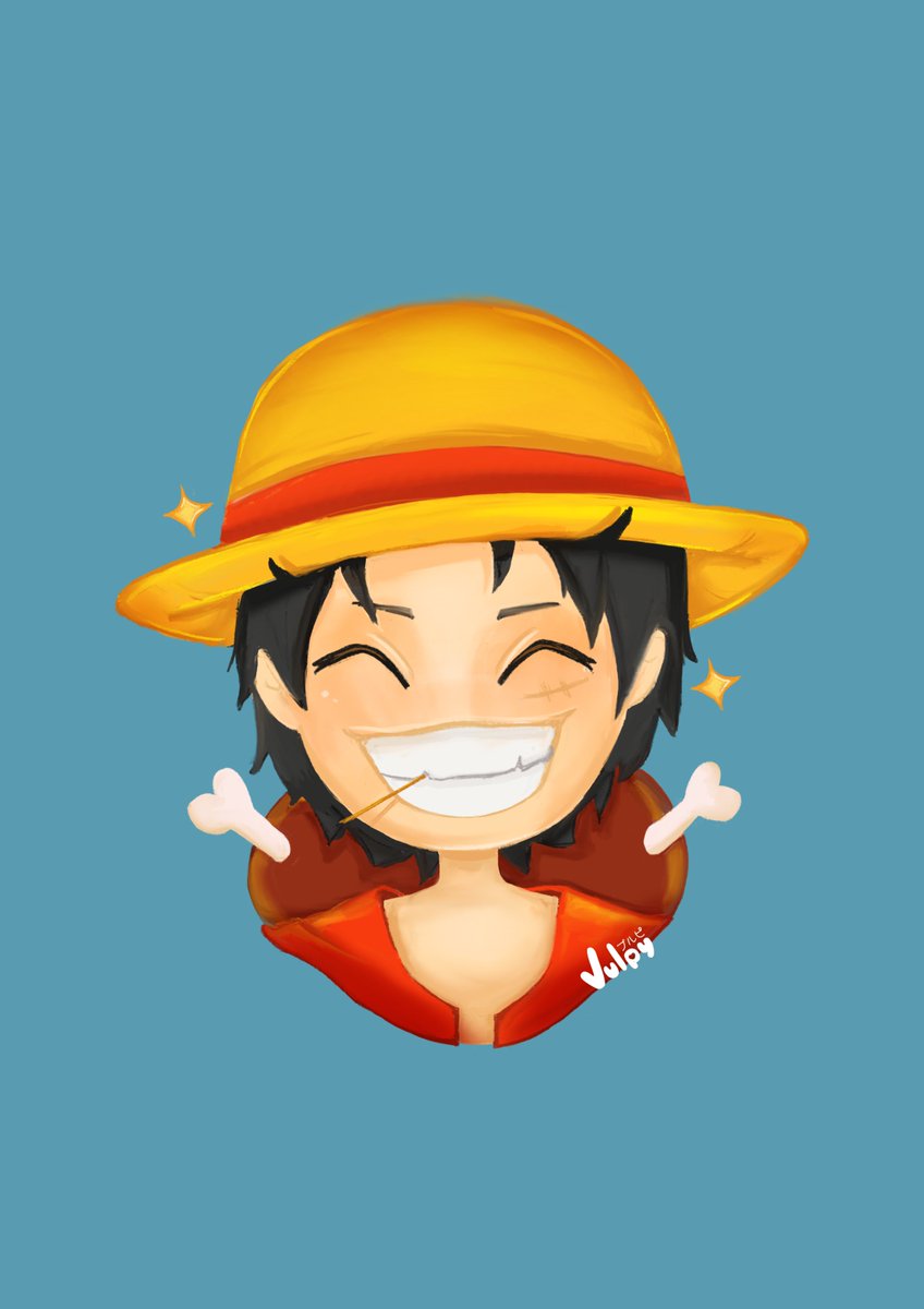 I’ve been working on this Luffy because, as you know, I love mascots, but I felt like drawing a happy Luffy to cheer everyone up 🤍

I hope you like it, and that he brightens your day 🤍

#luffy #onepiece