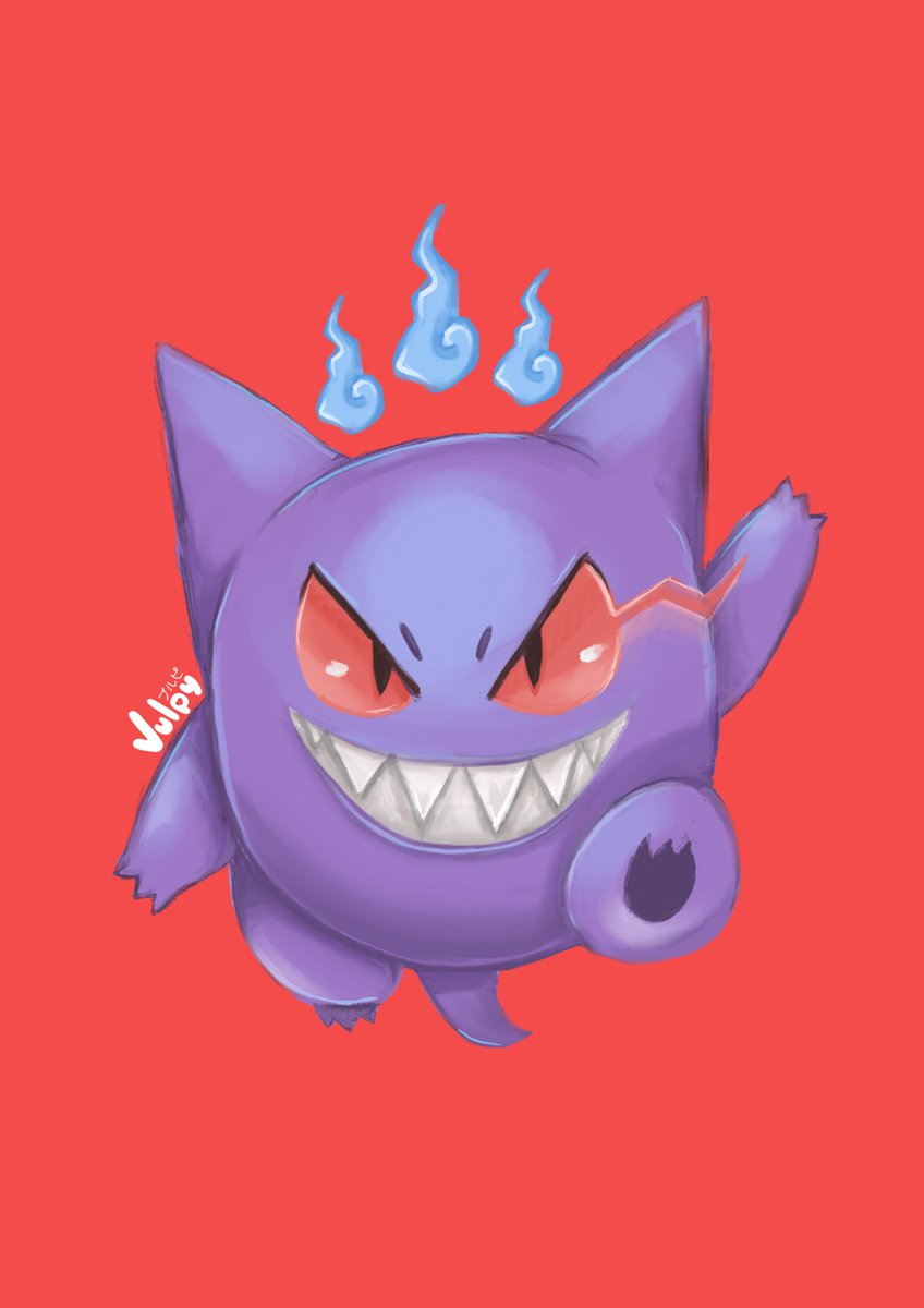 Alright, alright! I made a Gengar! (For everyone saying, “How can you have a Gastly but not a Gengar?”)

Now don’t come asking me for Haunter 😂

By the way, lee_an_pkf can you stop now? 🥹😂

#gengar #pokemon #pokemonfanart #fanartist #digitalart #procreate #ghost #ghosttype