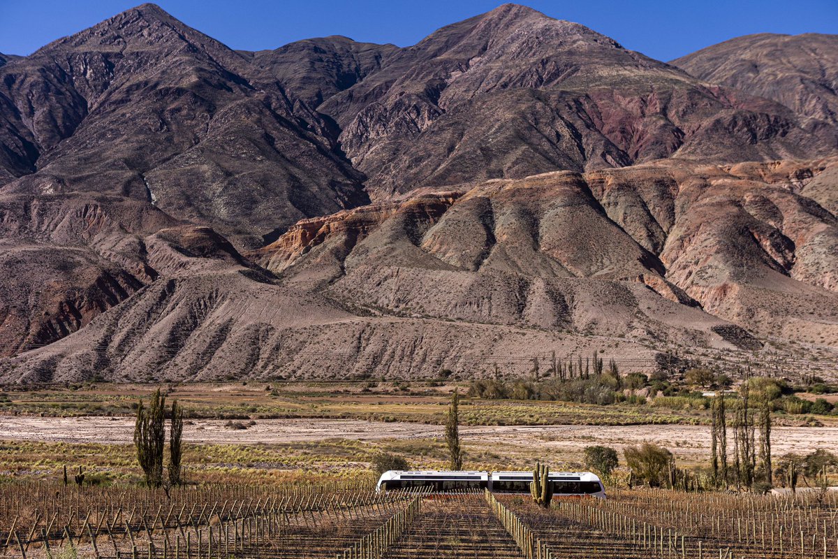 Nuestro Tren Solar de la Quebrada es uno de los tantos planes para disfrutar en estas vacaciones de invierno en nuestra hermosa provincia🚇☀️🌵