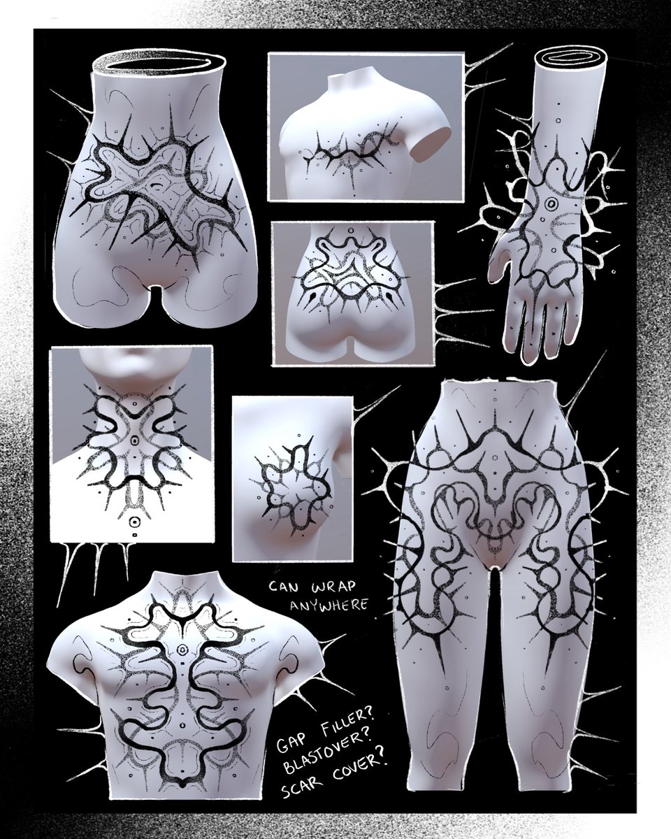 yall get to see it before IG but heres some more body flow flash! tons more top surgery coverups & things to stylize your vessel 💥