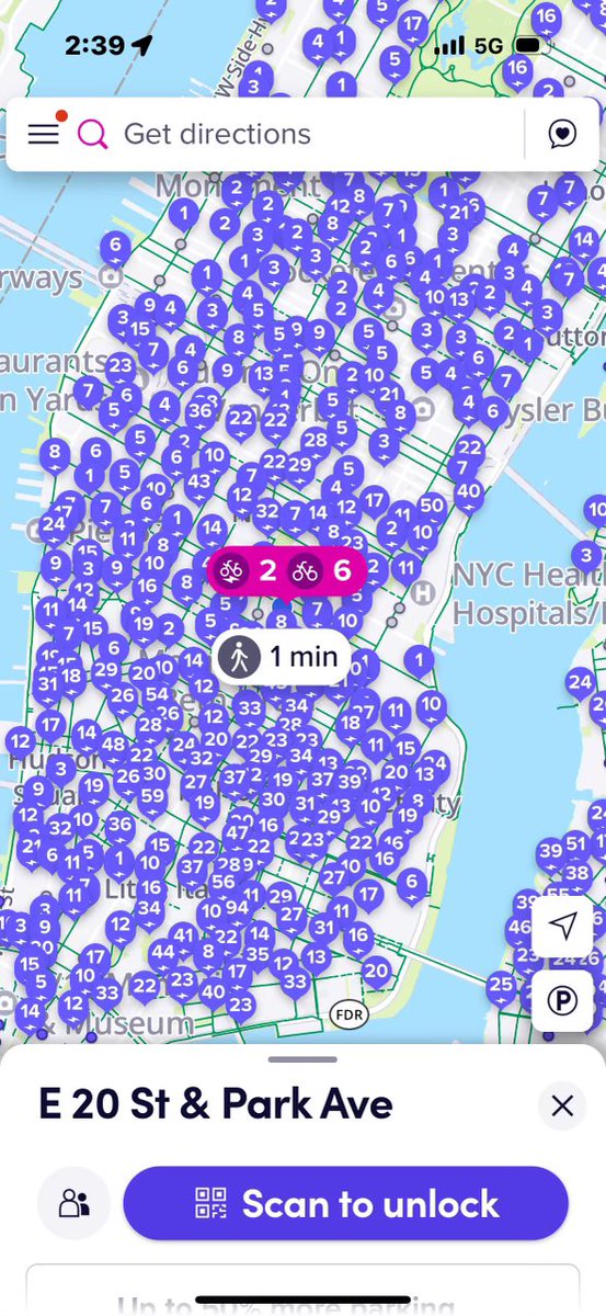 shaunabrail's tweet photo. Totally sold on cycling around NYC - the bikes, the lanes, the ease. https://t.co/BjDXUAPQQ3