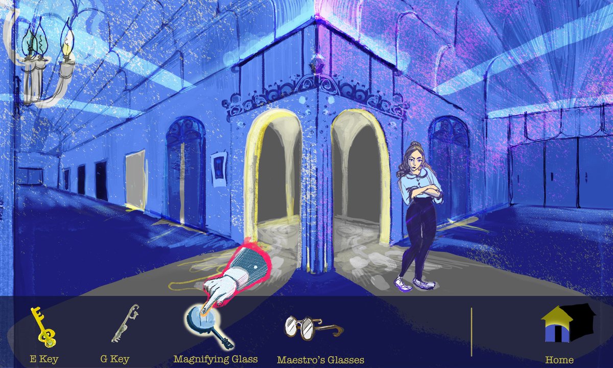 Concept Art - Still Frame of 'E.very G.ood B.oy D.oes F.ine' Gameplay via <a href="/artstationhq/">ArtStation.com</a> artstation.com/artwork/g0Zxym