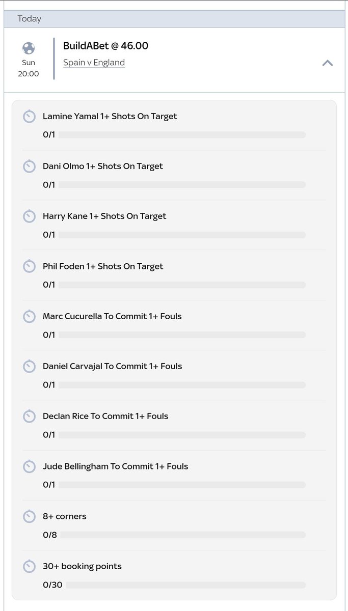 NinetyMinTips's tweet image. 46.00

Spain v England

LETS GOO!!!