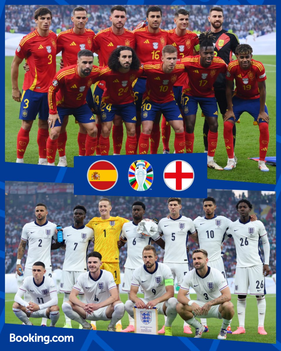 Who will make history? 💫

<a href="/bookingcom/">Booking.com</a> | #EUROlineups