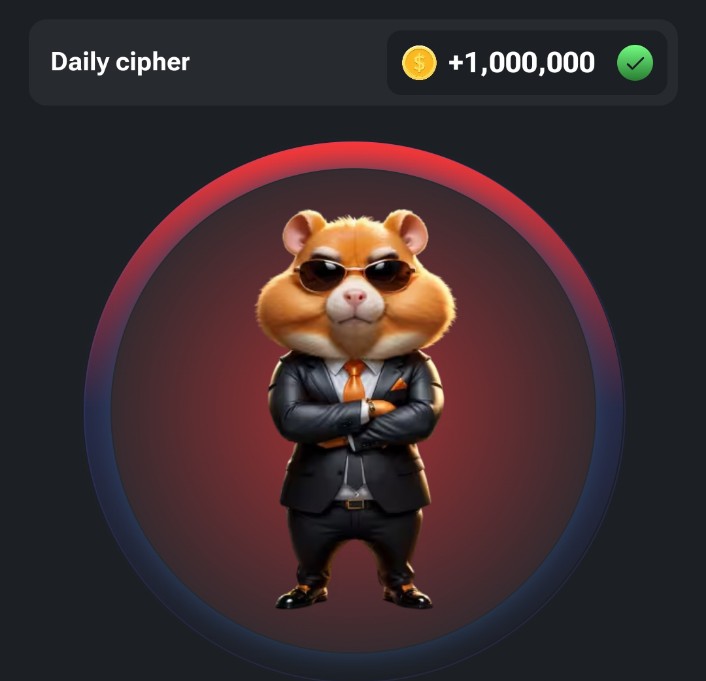 JituJadab2's tweet photo. #HamsterKombat Cipher code for today:

M: — —
E: •
R: • — •
K: — • —
L: • — • •
E: •

Crack it now and Follow for TOMORROW'S code 

Happy tapping and making money
#Hamster #Tapswap #Notcoin $Blum #DailyCipher #Memecoin #TON https://t.co/y54scdyg9w