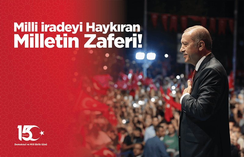 🇹🇷15 Temmuz Demokrasi ve Milli Birlik Günü Kutlu olsun.🇹🇷

🇹🇷 Milli İradeyi Haykıran 
🇹🇷 Milletin Zaferi

#15Temmuz
#MilletinZaferi 

<a href="/tcmeb/">Millî Eğitim Bakanlığı</a> <a href="/Yusuf__Tekin/">Yusuf Tekin</a> <a href="/MalatyaMem/">MALATYA İL MİLLİ EĞİTİM MÜDÜRLÜĞÜ</a> <a href="/behcet_bakir/">behçet bakır 🇹🇷</a> <a href="/canerguler44/">Caner Güler</a>