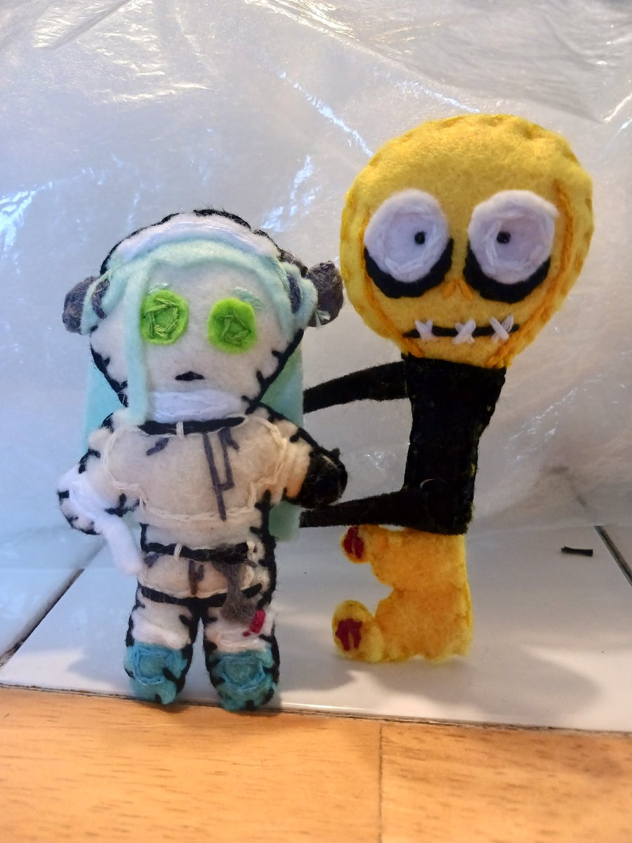 lroninaa's tweet photo. Hey abacelsus twt... would yall like to look at the Aba and Paracelsus plushies I made.. #abacelsus #aba #paracelsus #paraba #guiltygear #guiltygearstrive #ggst https://t.co/zYWokHYsBy