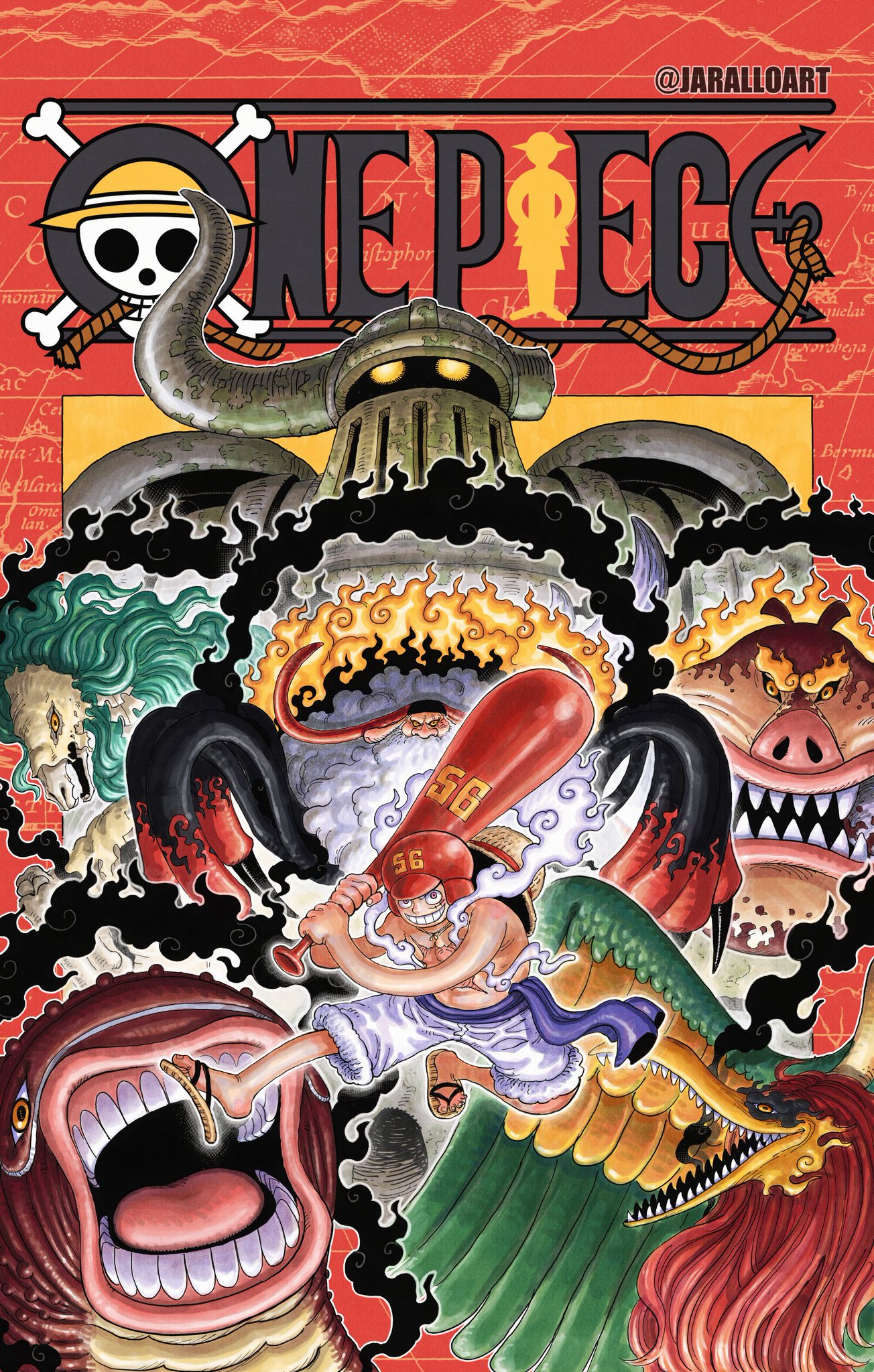 ワンピースONE PIECE 110巻書店用ポスター　Twitter当選 少年ジャンプ編集部 on X: 