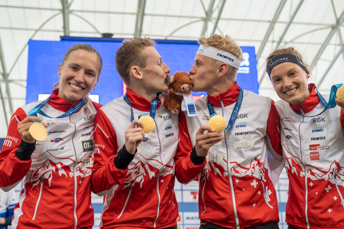 W O R L D   C H A M P I O N  🥇🤩
Sprint relay in Edinburgh 🏴󠁧󠁢󠁳󠁣󠁴󠁿
Thank you <a href="/SwissOTeam/">Swiss Orienteering</a> 
And team mates Natalia Gemperle, <a href="/riccardorancan/">Riccardo Rancan</a> &amp; Simona Aebersold
📸: Kristine Lindgren <a href="/IOForienteering/">IOF Orienteering</a>
#orienteering #sprintrelay #worldchampion 
#neutrass