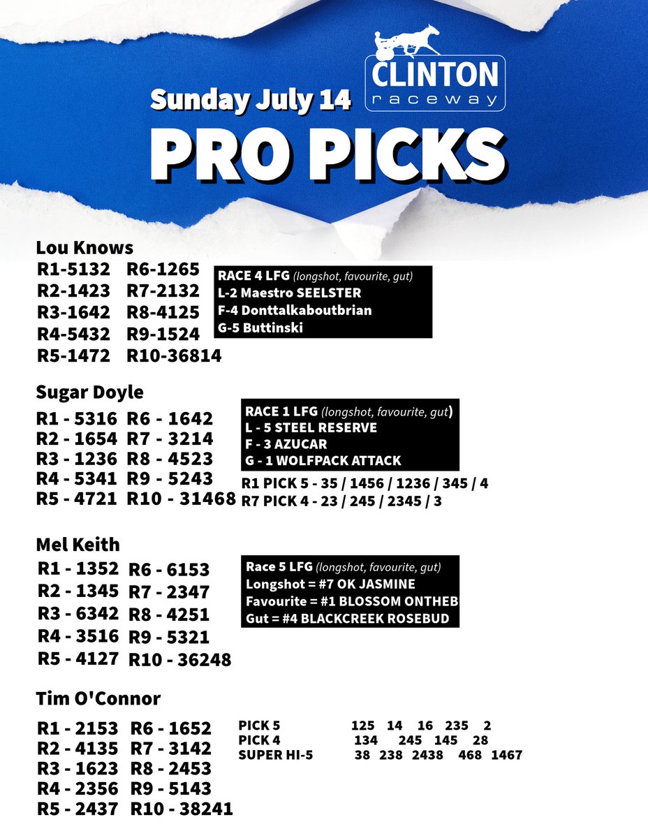 Guaranteed pick 4 starts now!