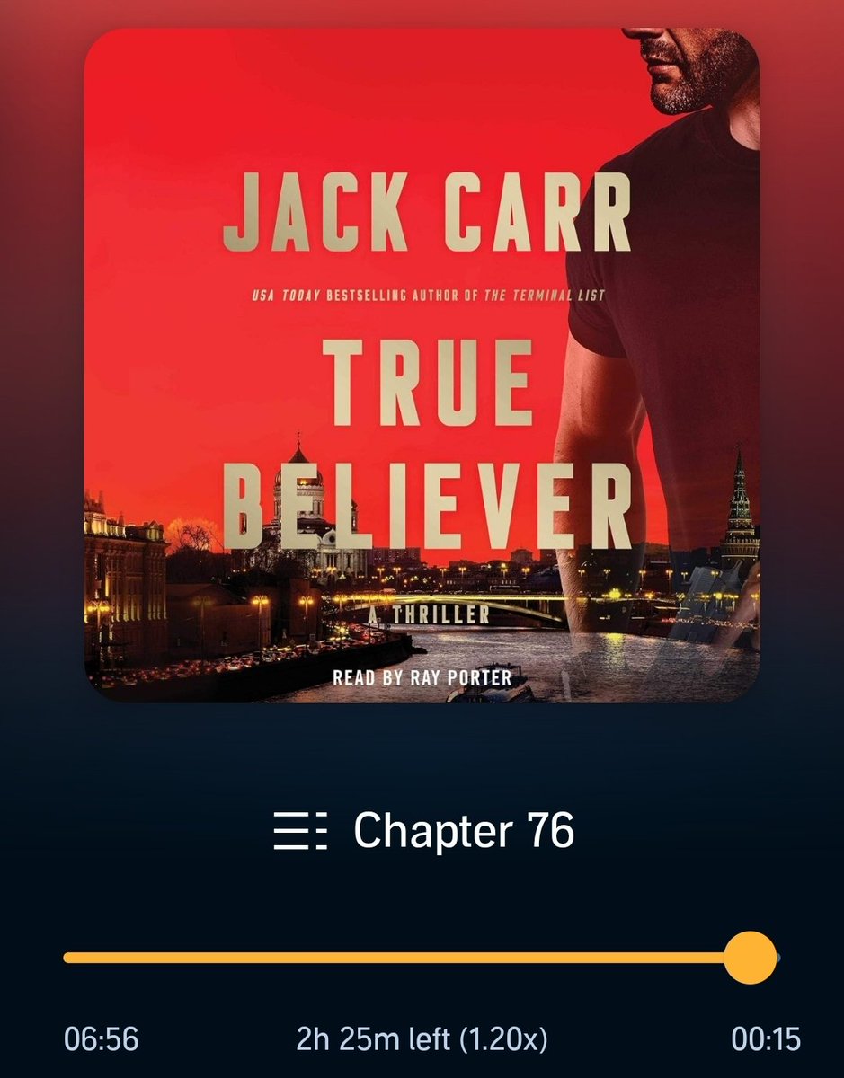 In #TrueBeliever, Ch 76 Freddie gives Reece his squadron axe and says "Morocco." Was that previously referred to as "redacted"? #TerminalList

Tom Clancy (RIP) is one of the most influential men in my life.
30 years later, I'm captivated by <a href="/JackCarrUSA/">Jack Carr</a>  // GPeterson / KWood.