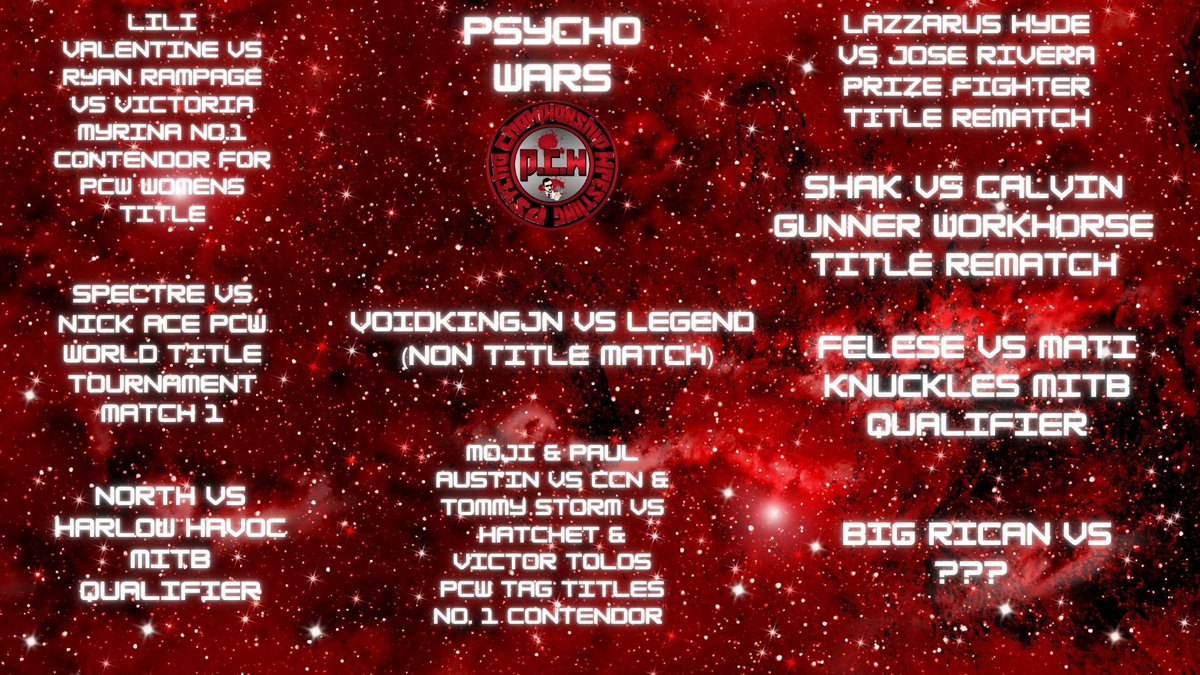 6PM EST tonight twitch.tv/psychortiztv