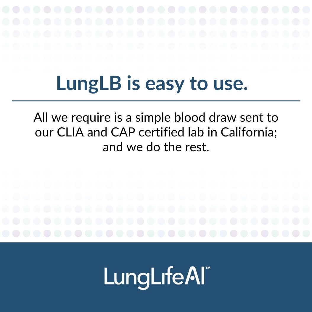 LungLifeAI's tweet photo. Getting tested for lung cancer has never been easier! Join us in making early detection accessible and convenient. 🩸💙 

#EarlyDetection #LungCancerAwareness #HealthInnovation https://t.co/7pm4FIfUkt
