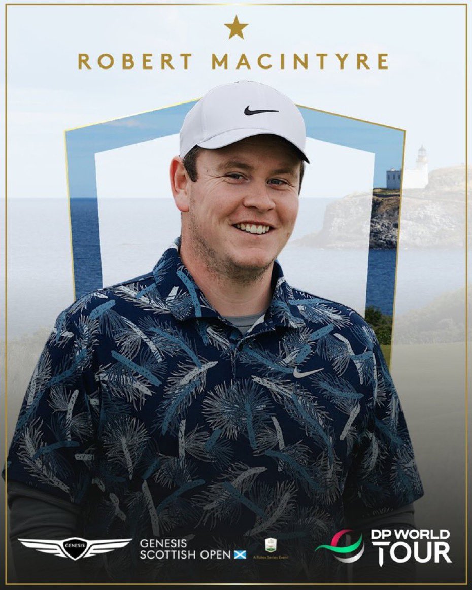 Well Done from the Royal Musselburgh GC to <a href="/robert1lefty/">Robert MacIntyre</a> Genesis Scottish Open Winner. #250th
