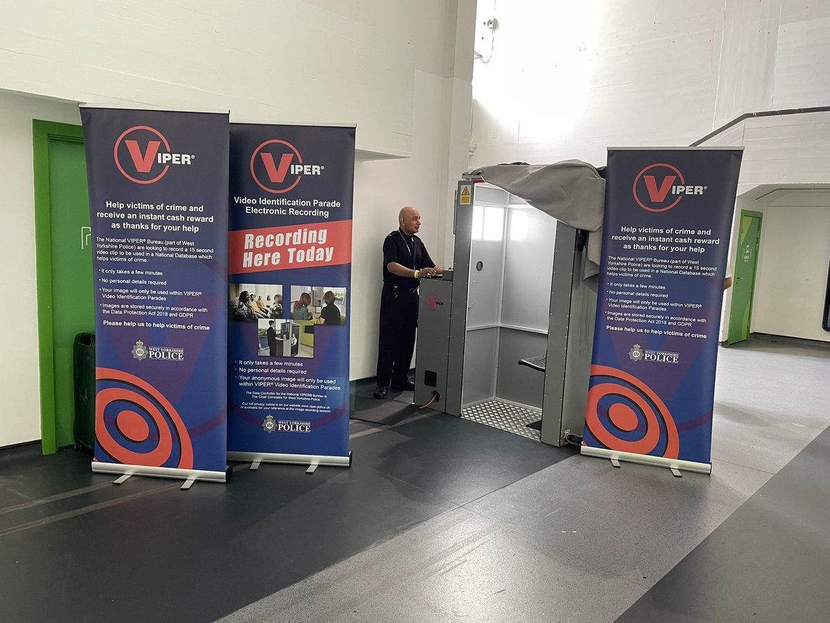 Good luck to #England tonight ⚽️ The VIPER team are hard at work at the OVO Arena Wembley. Good luck lads, you’re in our thoughts whilst we’re hard at work! #football #westyorkshirepolice