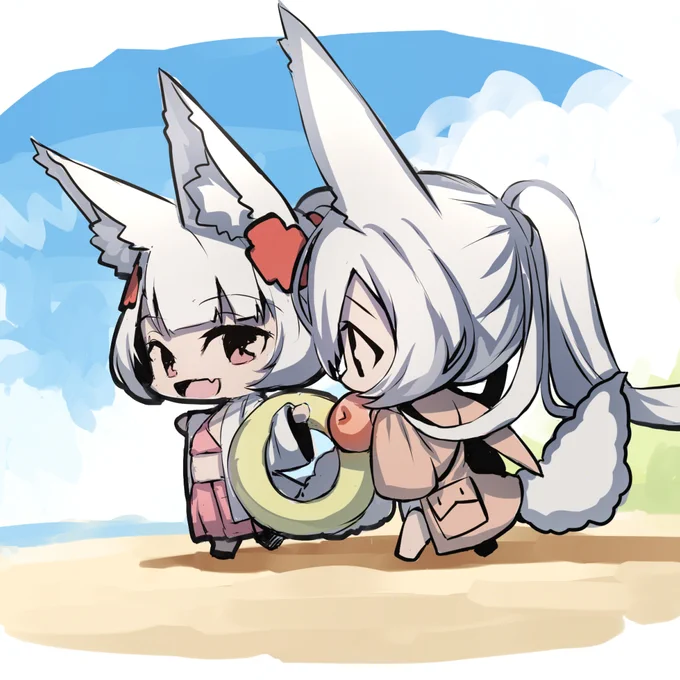 #深夜のひっそり落書き #生存報告落書き  もうすっかり夏ですね。