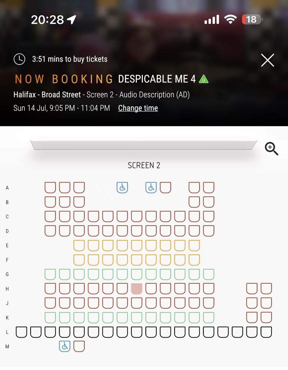 JasonLinsel's tweet photo. Massive shout out to that one guy who decided to go and see Despicable Me 4 on their own during the #ENGSPN Euros final. https://t.co/a1U7S6d9Ks
