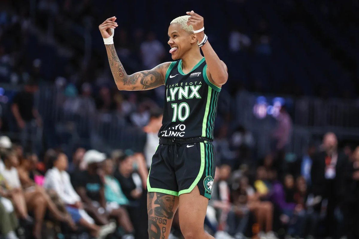 #WNBA

➡️ Courtney Williams +9,5 points (Minnesota Lynx) @ 1,75 / 1,50%

vs. Indiana Fever

📲 t.me/+Z29f6zRTAnszZ…
