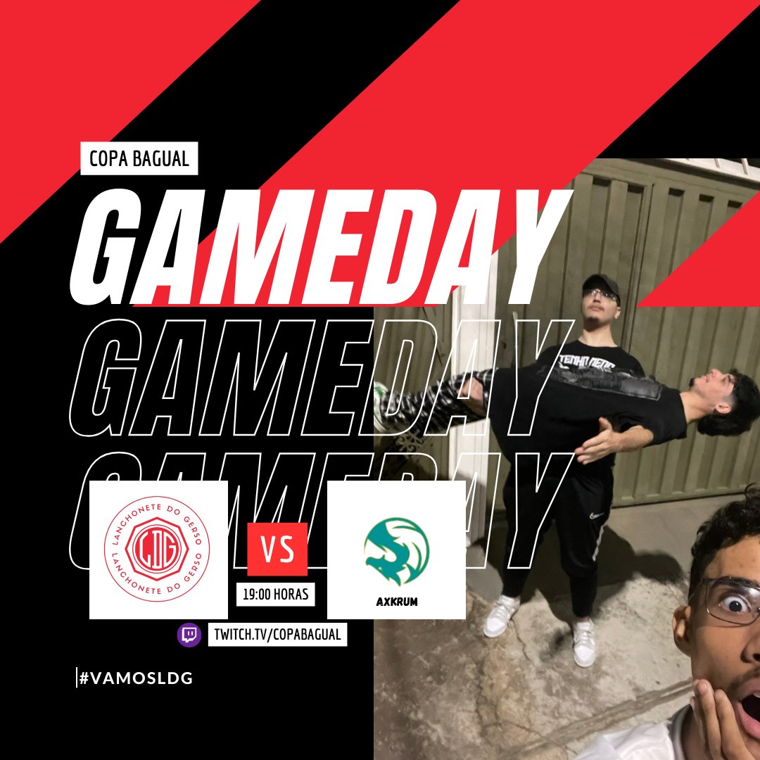 LDGvlr's tweet photo. hoje os inimigos da @CopaBagual vão conhecer o lanche do Gerso
GAMEDAY🍔
GAMEDAY🍔
GAMEDAY🍔
⏰19 horas
📺https://t.co/mnMbu1Ei5c https://t.co/zXQCupQKKi
