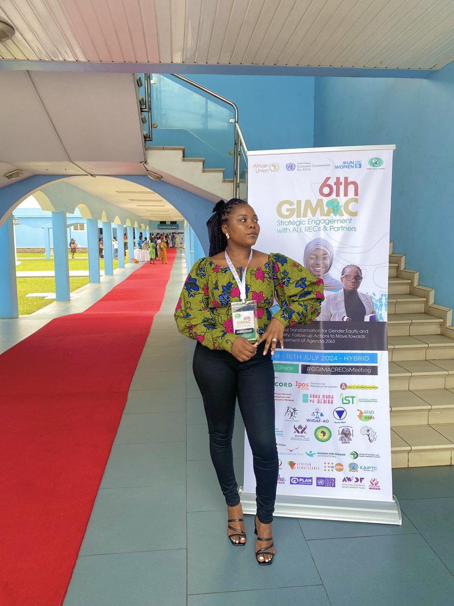 Joy_ohaegbu's tweet photo. Day 1 at the 6th GIMAC Strategic Engagement with AU, RECs, and Partners was enlightening! Looking forward to more insightful discussions!
@itsajiwa @1muthokinzioka @FemnetProg @GimacYouth @WomenAspireNet1 @PlanIntGhana #6GIMACRECsMeeting https://t.co/GyszWRpJHX