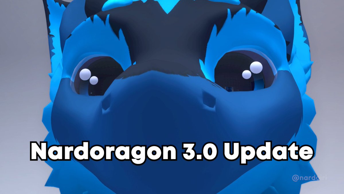 Nardoragon 3.0 Update is OUT!
gum.co/Nardoragon

Check Video Preview:
youtu.be/5lFt9_Wq7ac

More details on my Discord Server:
discord.gg/nardo

#VRChat #Furry #Nardoragon