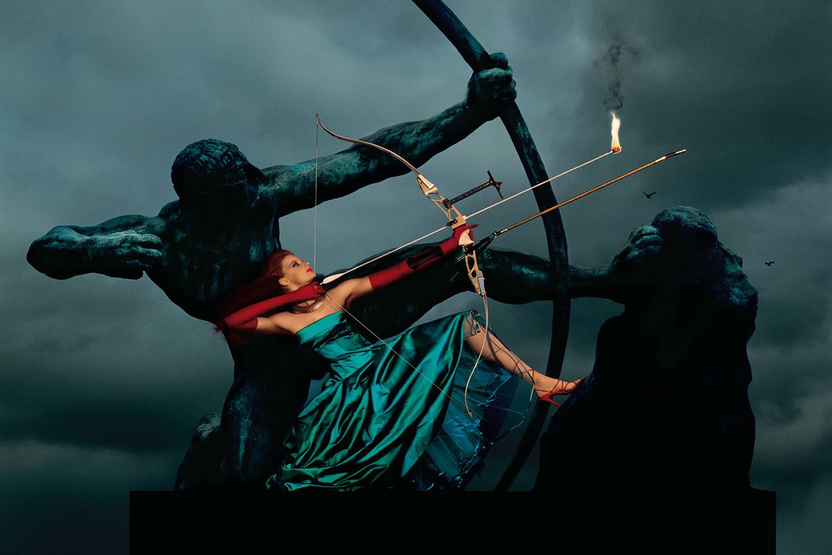 fashion and sport” photographed by jean-paul goude for elle paris, july  1996., image size:1200x800