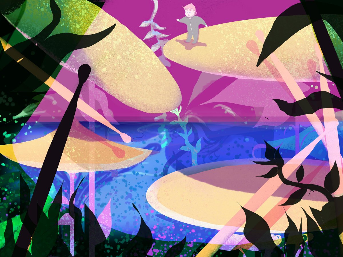 Concept Art for 'E.very G.ood B.oy D.oes F.ine' - Children's Game Version via @artstationhq artstation.com/artwork/QXONkE