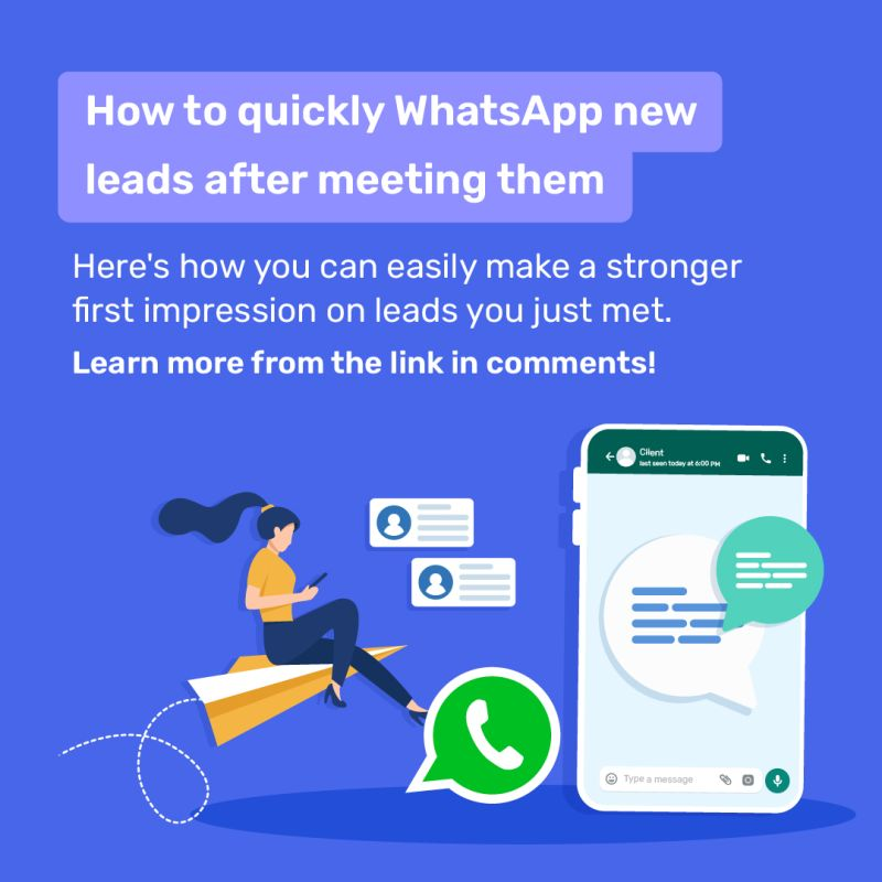 privyrs's tweet photo. Even if you call or message them later on, they usually don’t pick up or reply, and you lose a potential sale.

Don’t be that salesperson!

#WhatsApp #LeadConversion #Sales #SalesHacks https://t.co/MjoOehosy9