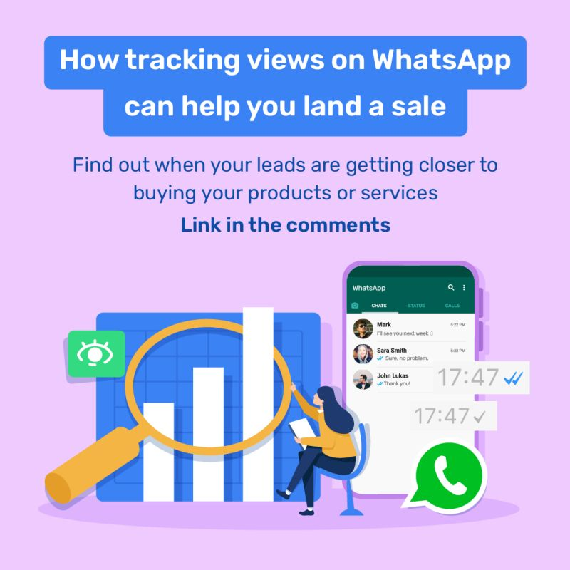 privyrs's tweet photo. In our latest blog post, we show you how to track views in WhatsApp - beyond the ‘blue ticks’ - including how to tell:

✅ If your client has opened your content
✅ How many times your client has opened it
✅ How long the client has spent viewing it https://t.co/ZSjxO1izjR