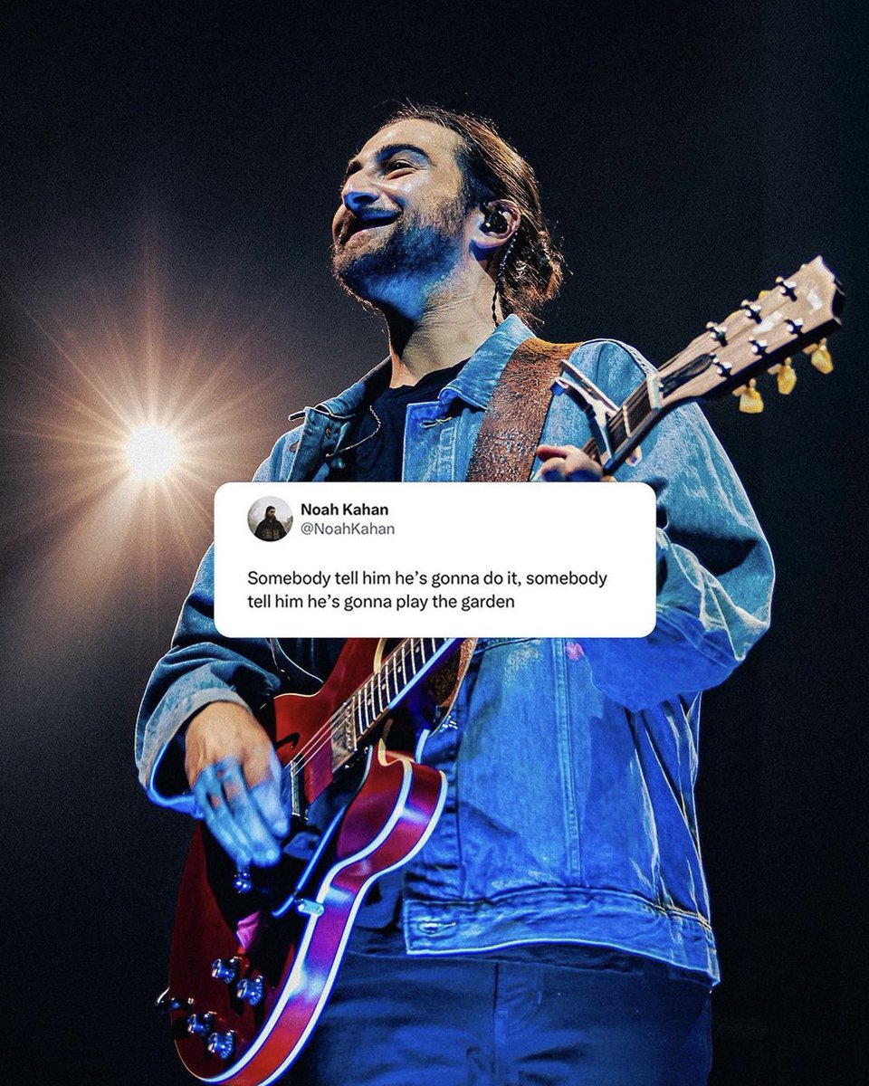 TheGarden's tweet photo. tomorrow 🥹 @NoahKahan https://t.co/rwjKWRZBpI