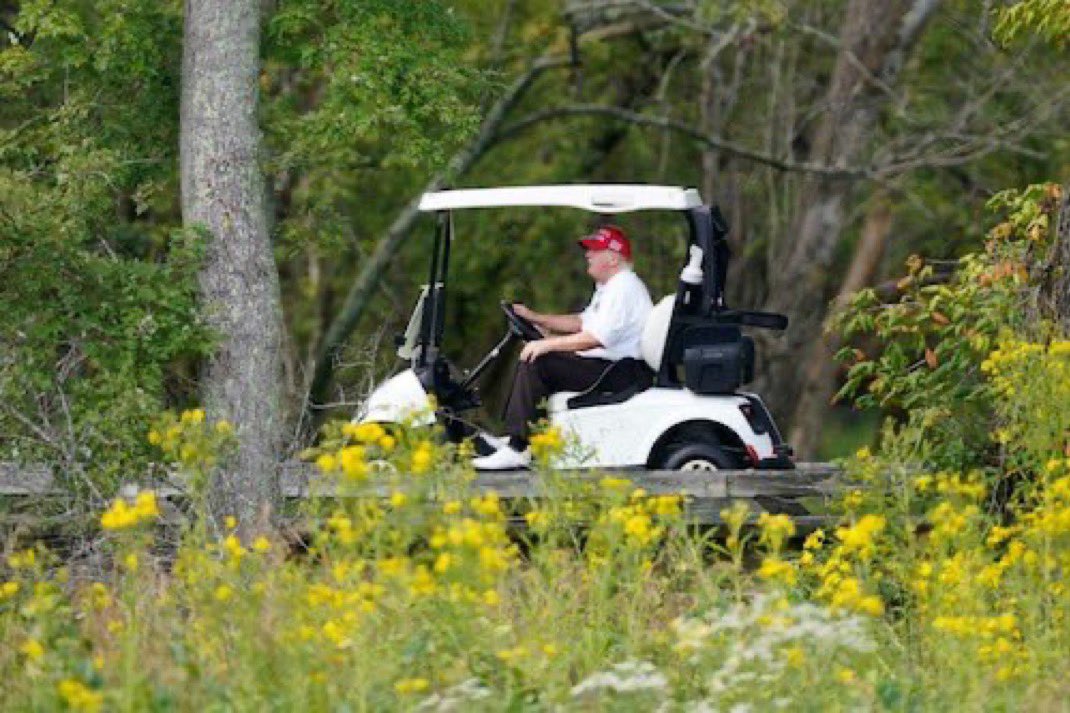 This is Trump this morning! I’m not kidding.