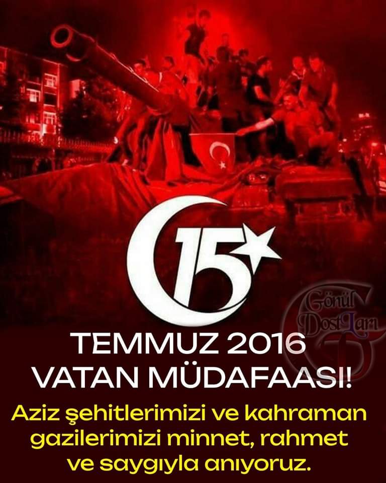 oztimurlar's tweet image. 15 Temmuz Demokrasi ve Millî Birlik Günü
#15Temmuz
#Milletin Zaferi
