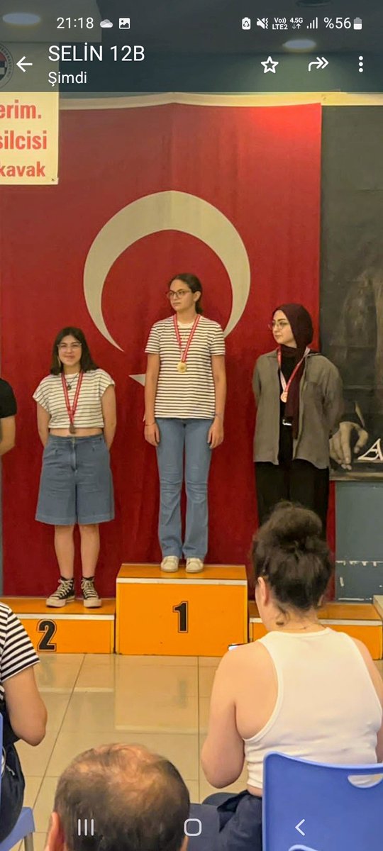 MehmetEmre21132's tweet photo. HBVAL Spor Kulübü Satranç takımımızdan Selin ALTUN İstanbul Demokrasi Kupası Satranç Turnuvası genç kızlar kategorisinde 2. Olmuştur sporcumuzu tebrik eder başarılarının devamını dileriz https://t.co/FijdOv5tjn