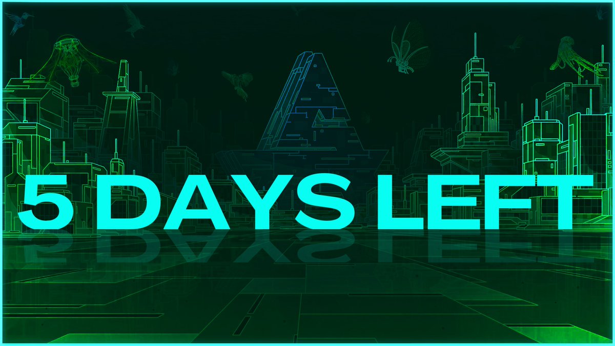 5 Days Left Arbiters!

✅ Over 1000 NFTs staked.
✅ 1.73% Listed.
✅ None listed below mint price.

Getting ready for take-off 🚀