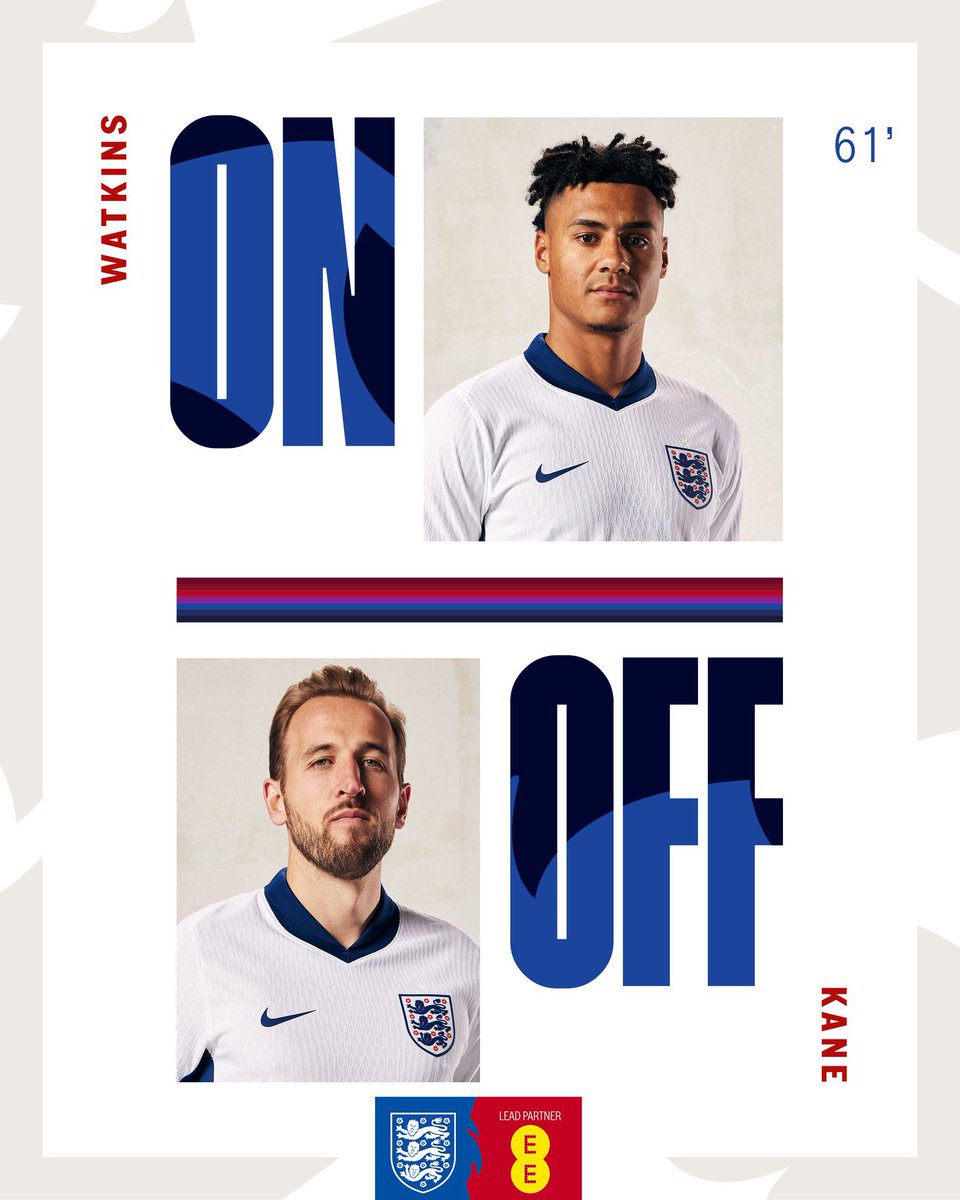 FanZoneUK's tweet photo. Ollie Watkins is COMING ON! 🏴󠁧󠁢󠁥󠁮󠁧󠁿🔥

#EURO2024 | #ESPENG | #ThreeLions https://t.co/HIOQR2LazT