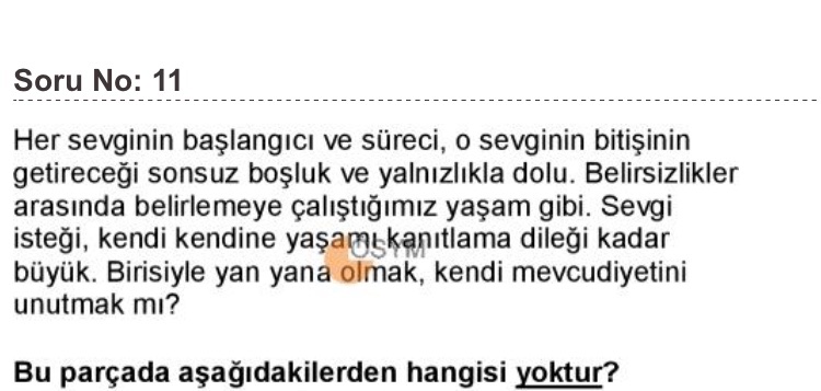 Melisider__'s tweet photo. Birisiyle yan yana olmak , kendi mevcudiyetini unutmak mı ?
Cümlenin derinliğinde  boğuldum tezgah lan bu #ösym https://t.co/uMNWwphpVr
