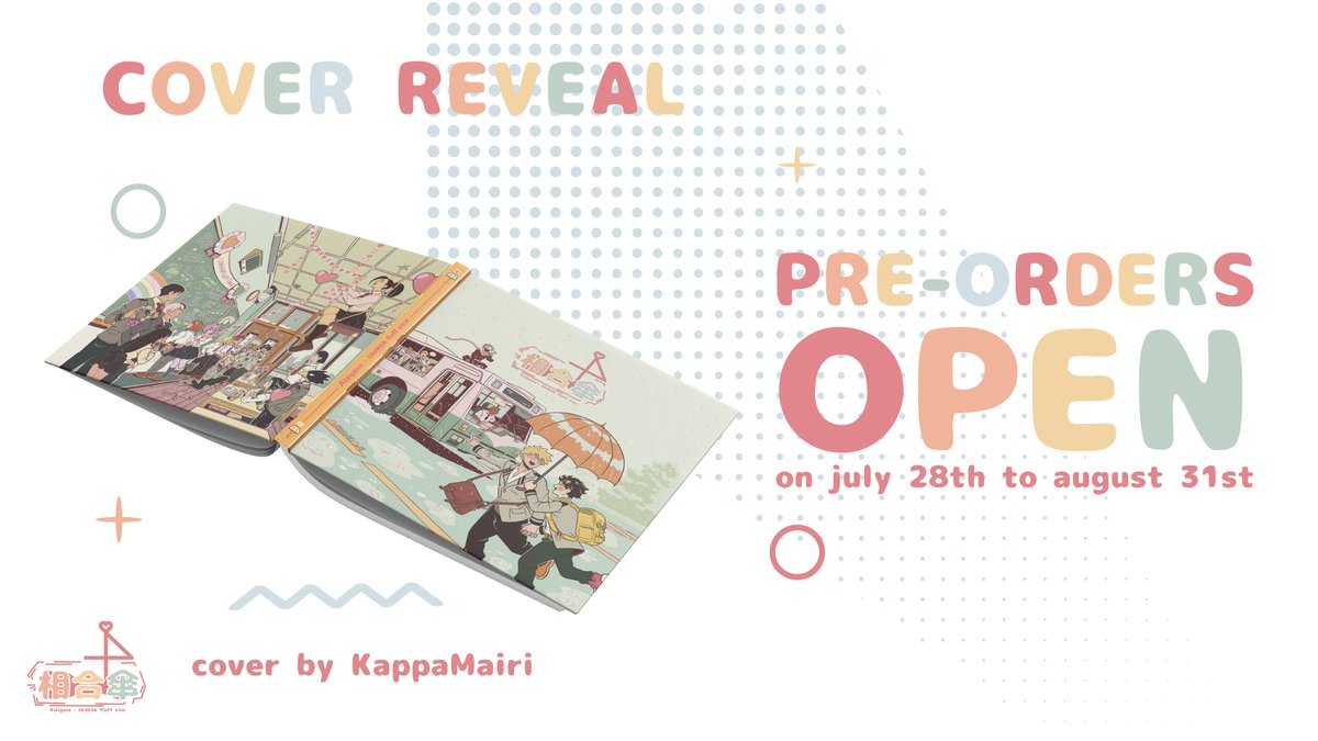 ☔️𝐶𝑂𝑉𝐸𝑅 𝑅𝐸𝑉𝐸𝐴𝐿☔️ 

✨Are you ready to dive into the coziest pages of bkdk fluff with our absolutely adorable cover from <a href="/KappaMairi/">Mairi Kappa (🦋 kappamairi.bsky.social)</a>? Well look no further! Preorders open 𝑻𝑾𝑶 𝑾𝑬𝑬𝑲𝑺 from today!✨ 

Mark your calendars for Maximum Fluff starting July 28th!