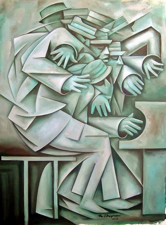 Thelonious Monk, by Martel Chapman