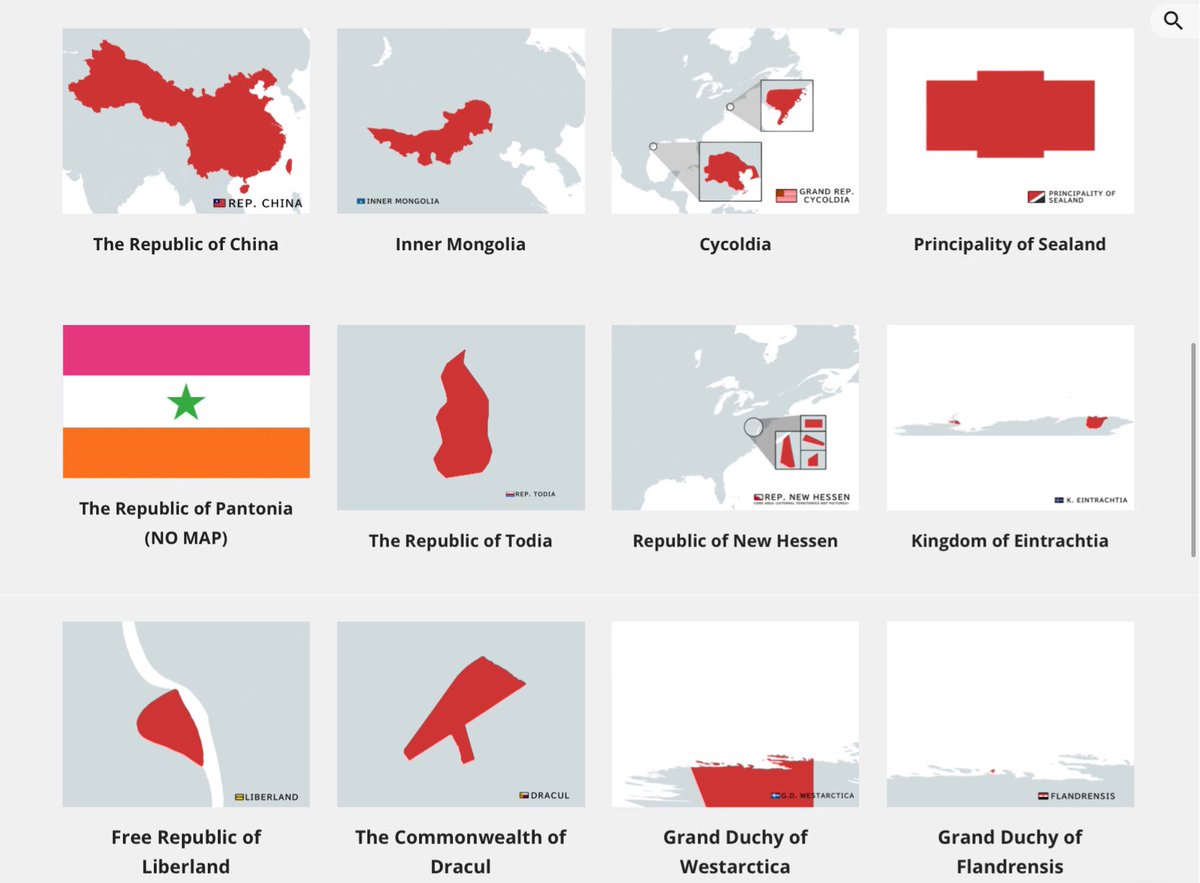 Further updates have been made to our World View page to now include other #micronations with newer maps to replace older outdated 2023 maps. This page is still a work in progress, but in terms of any #micronation recognized by Aksana, it is complete.