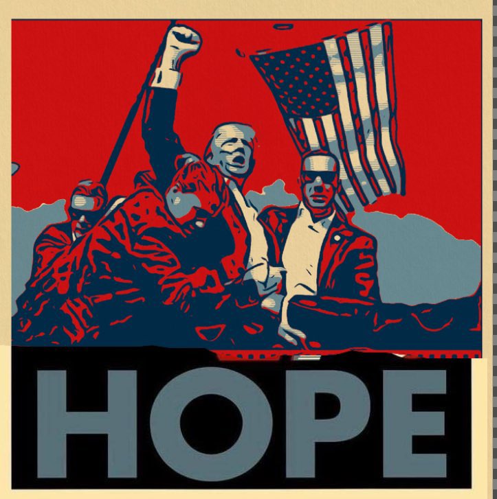 SCad99's tweet image. HOPE!!!! 🇺🇸🦅🇺🇸🦅🇺🇸🦅

FREEDOM. 🦅

#freedom #hope #Trump #Trump2024 #NeverBackDown #RNC #RNC2024 #RNCConvention