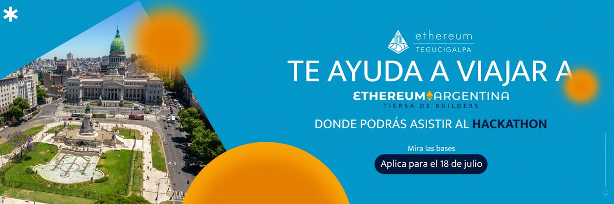 📣 ¡Hoy en la Copa América: Argentina vs. Colombia! 🇦🇷🇨🇴

¿A quién apoyas? 👀
No importa quién gane, puedes ganar una beca para  ir a <a href="/EtherArgentina/">Ethereum Argentina 🦇🔊</a> gracias a <a href="/ethereumTGU_/">EthereumTGU</a> 🫶🏻✨

¡Aplica ahora! 
👉 tally.so/r/mJ0kjX