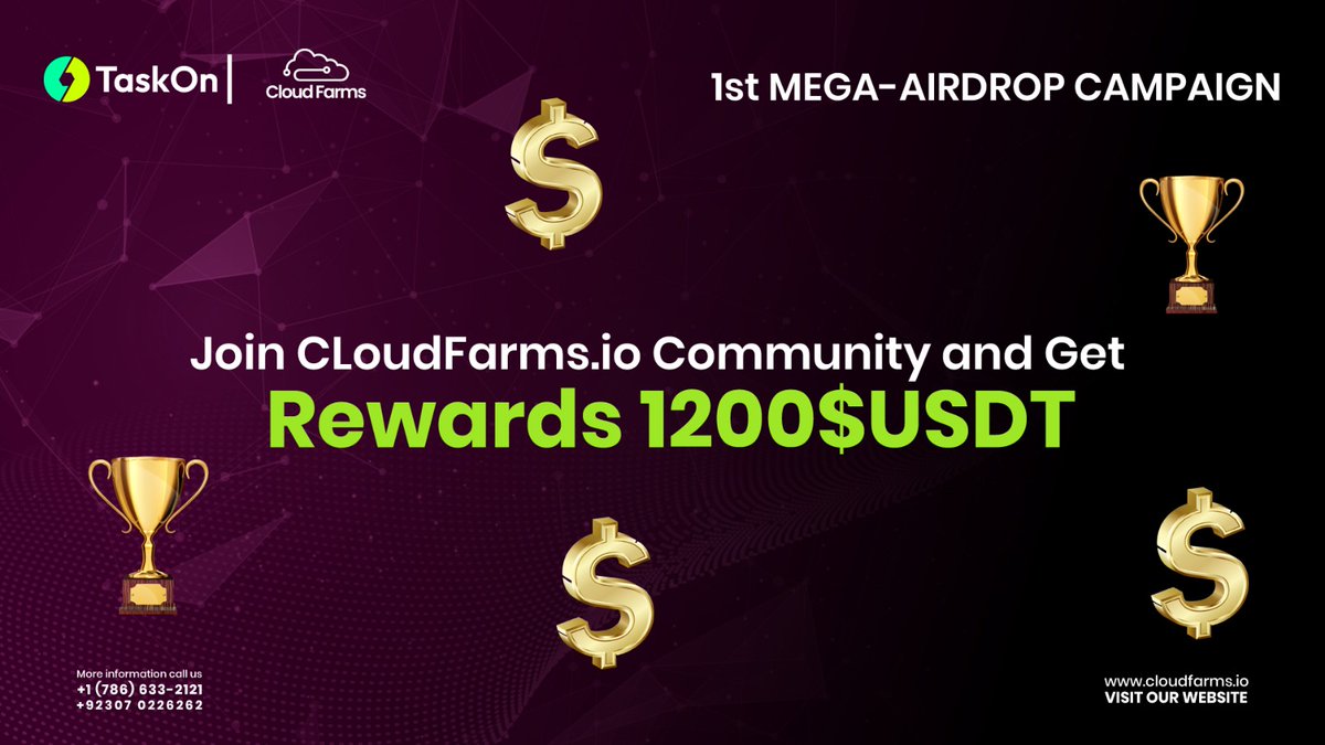 cloudfarms_'s tweet photo. Join https://t.co/ZFwoMhk0V2 Investors community and Get Rewards https://t.co/vMLAsBDOPY