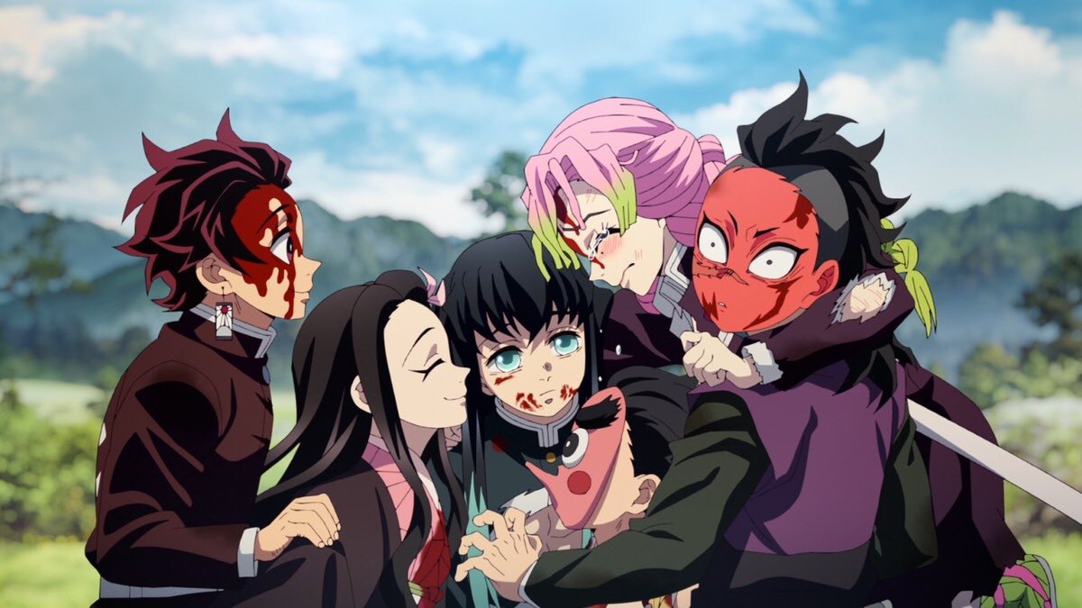 4Tanji's tweet photo. Now that the hype died down a little what is y’all top 4 demon slayer episodes? For me it is:

🥇Hashira training ep 8
🥈Swordsmith arc ep 11
🥉mugen train ep 7
4️⃣Red light district ep 10 https://t.co/mIaFnhXcCS
