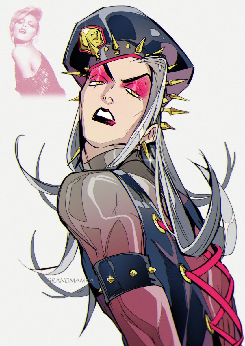 GMamka's tweet photo. #jjba
Leone with red/pink lipstick is something special for me😤 https://t.co/s8do4YHpNq