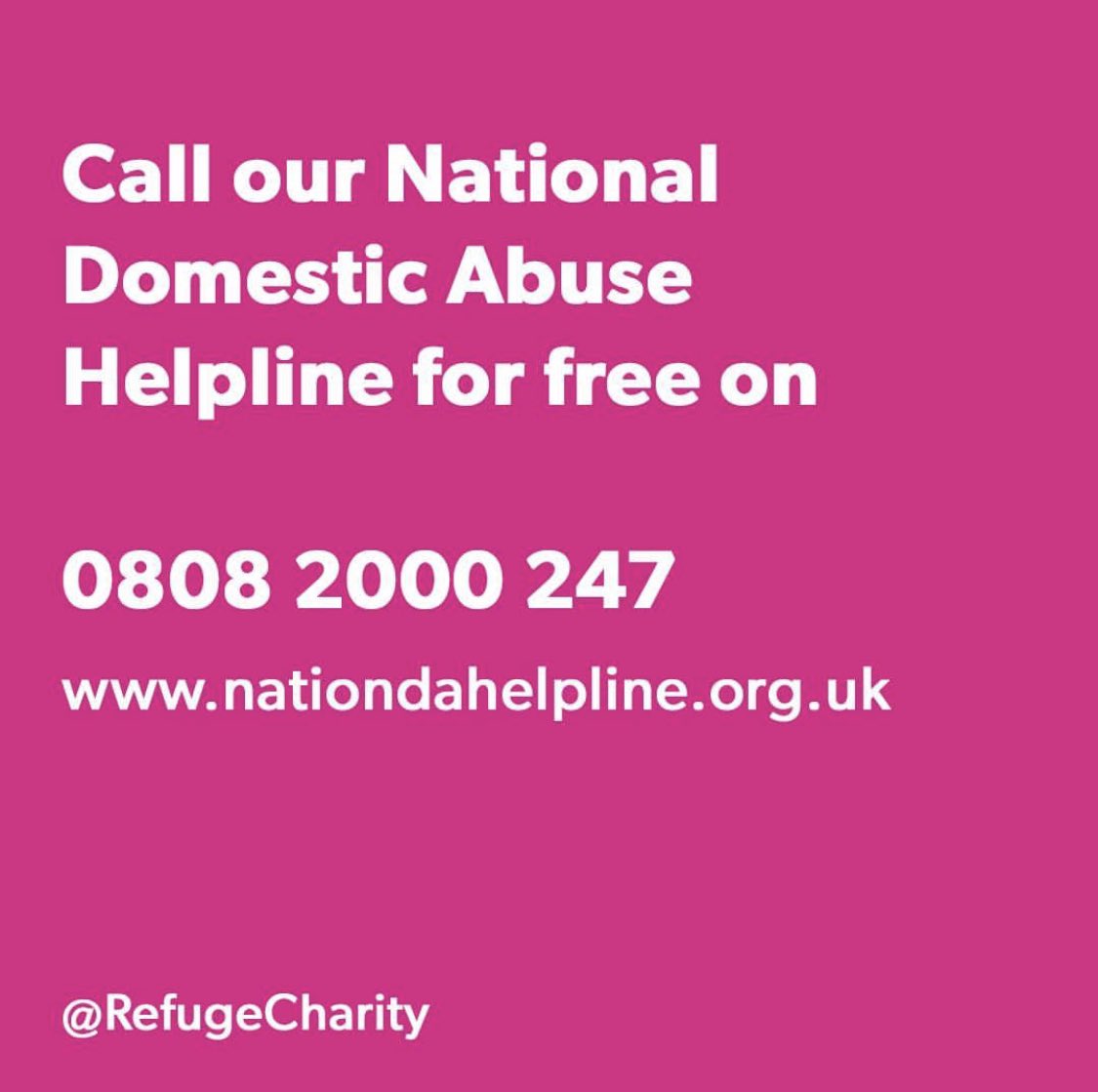 with domestic abuse cases rises as exponentially as they do on football nights, please be aware of the helplines available. 

Refuge provide specialist services on their helpline 24 hours a day.

#ITSCOMINGHOME #football