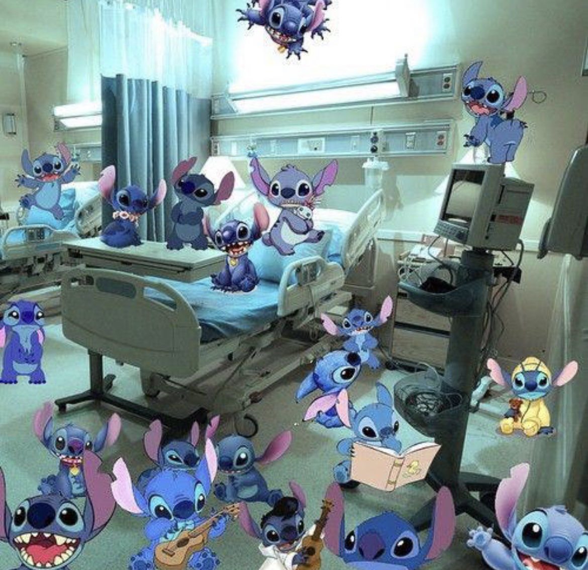 marleyharper's tweet photo. TWENTY STITCHES IN A HOSPITAL ROOM https://t.co/Ok8CO3Fgyn