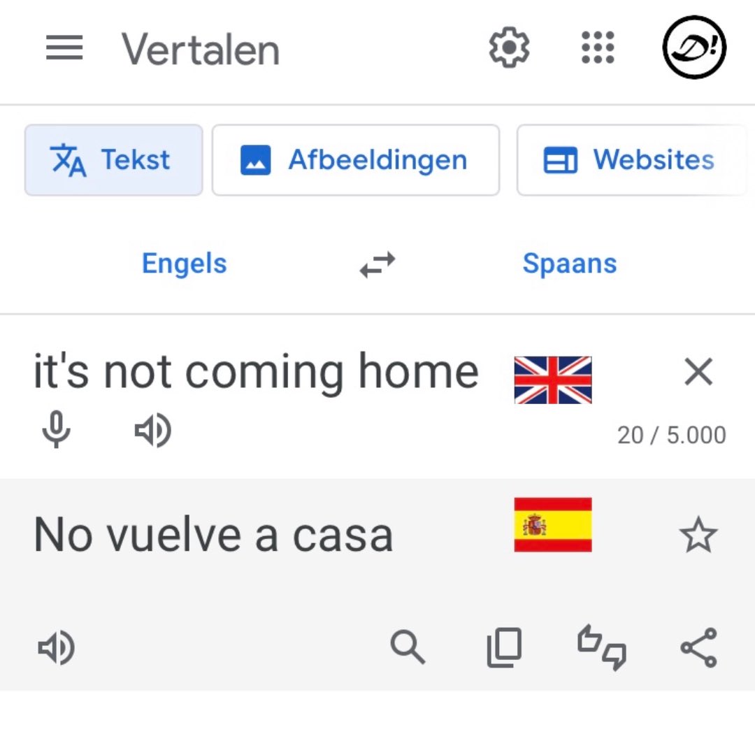 Zo leert een mens nog eens een woordje Spaans bij. #EURO2024 #SPAENG