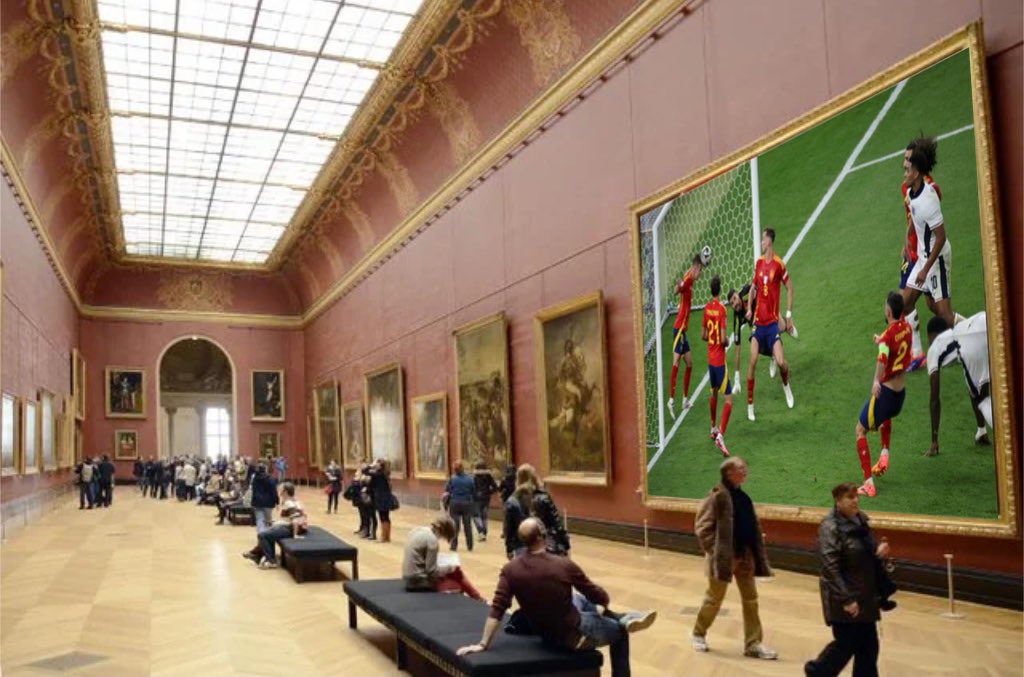 Hang it in the Louvre